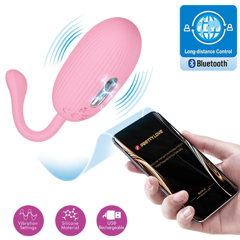 Pretty Love Doreen Pink - Huevo Vibrador Recargable
