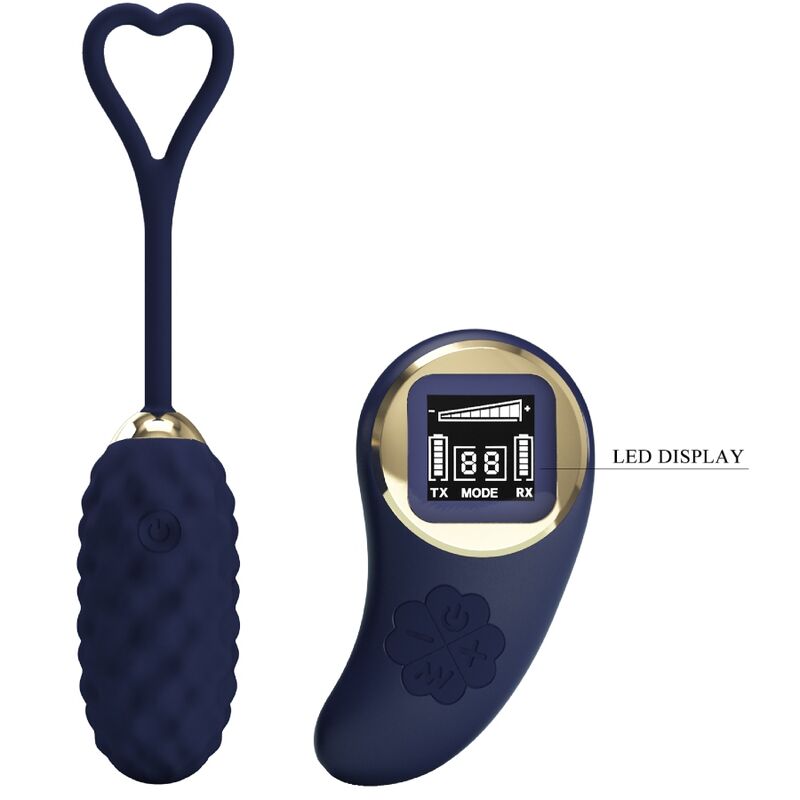 Pretty Love Vivian Blue - Huevo Vibrador con Control Remoto