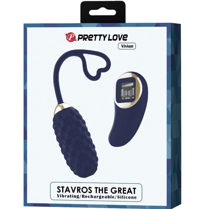 Pretty Love Vivian Blue - Huevo Vibrador con Control Remoto
