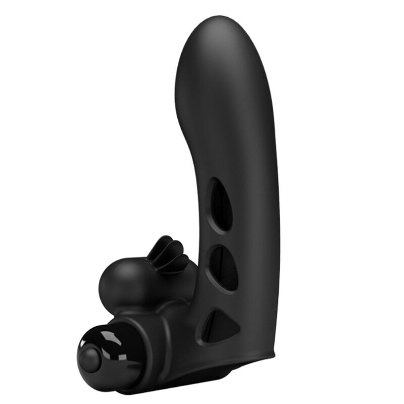 Pretty Love Orlando Black Vibrator Finger Cover
