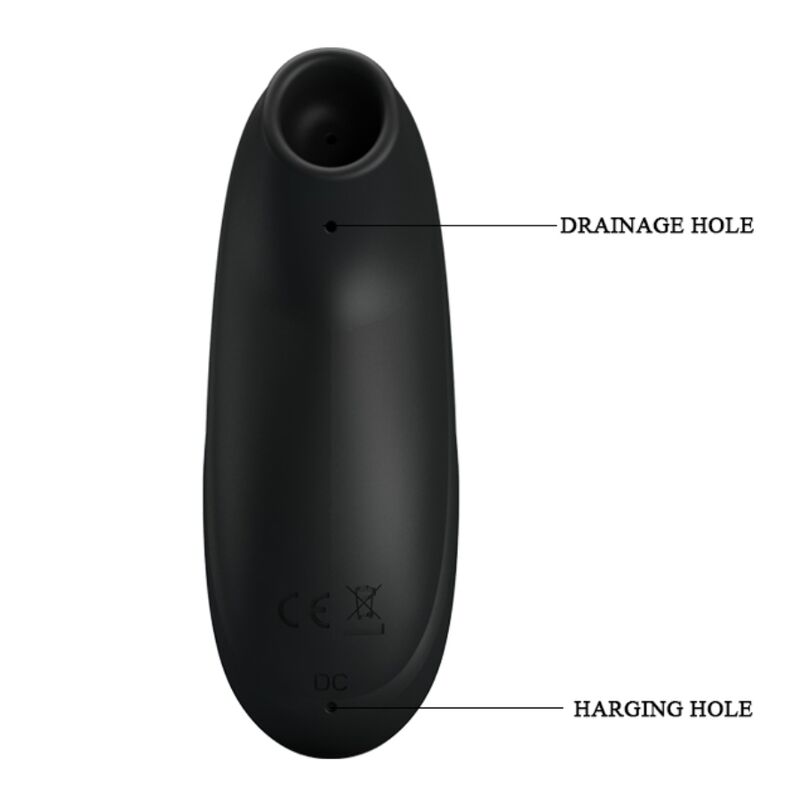 Pretty Love Luxury Rechargeable Suction Massager Black