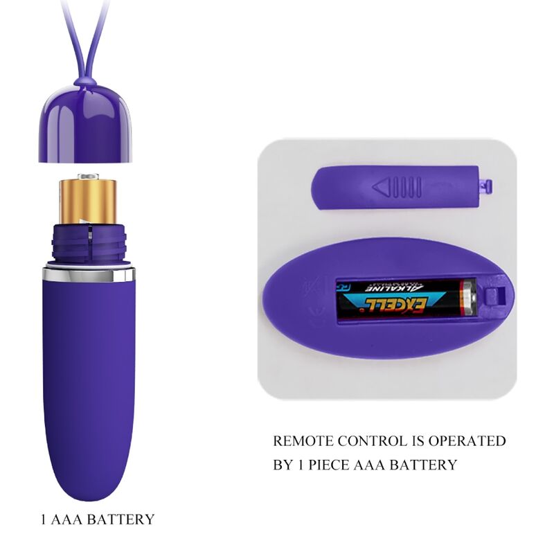 Pretty Love Darlene Youth Violet Mini Vibrating Bullet