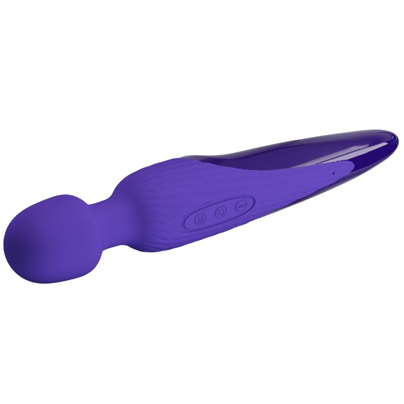 Pretty Love Antony Youth Wand Vibrator Violet con Efecto Calor