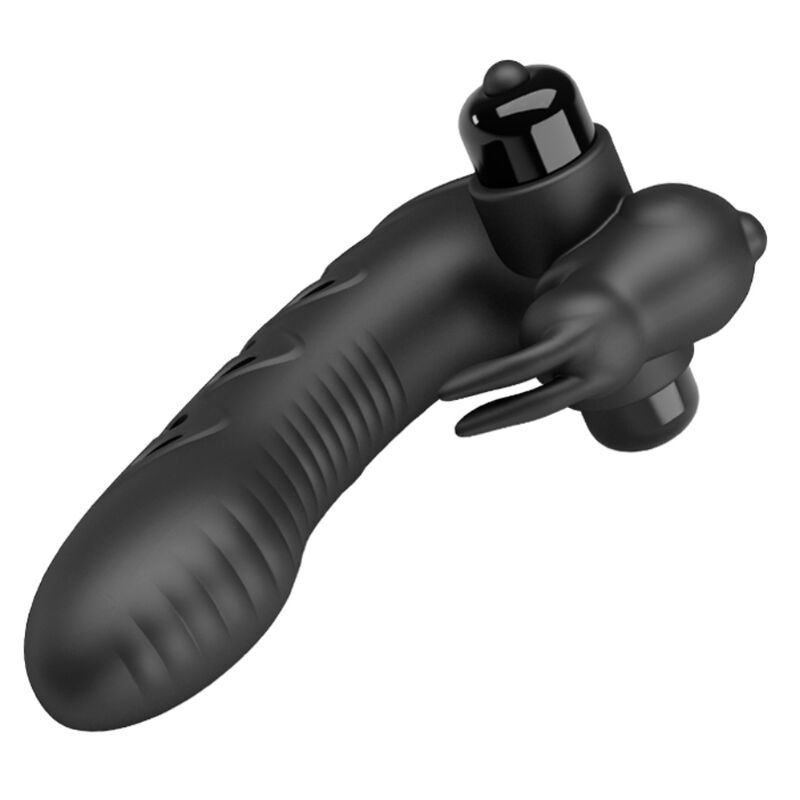 Pretty Love Vance Black Rabbit Vibrator Finger Cover