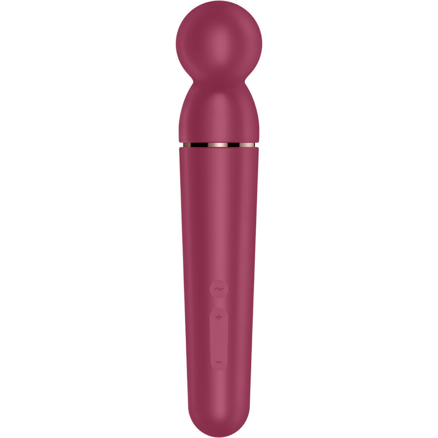 Satisfyer Planet Wand-er Masajeador Vibrador Berry - 60 Modos