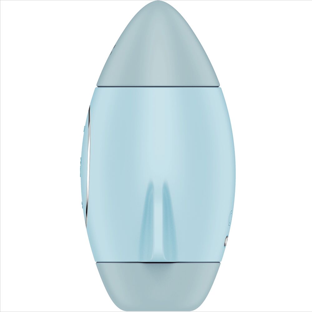 Satisfyer Mission Control Blue Small Double Impulse Vibrator