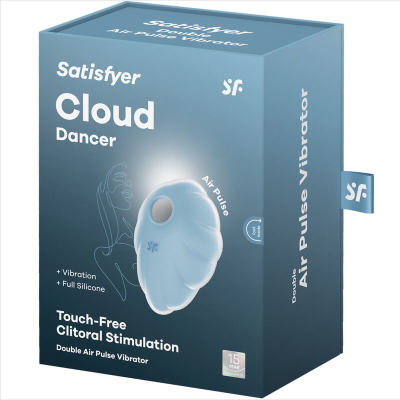 Satisfyer Cloud Dancer Blue - Vibrador Air Pulse