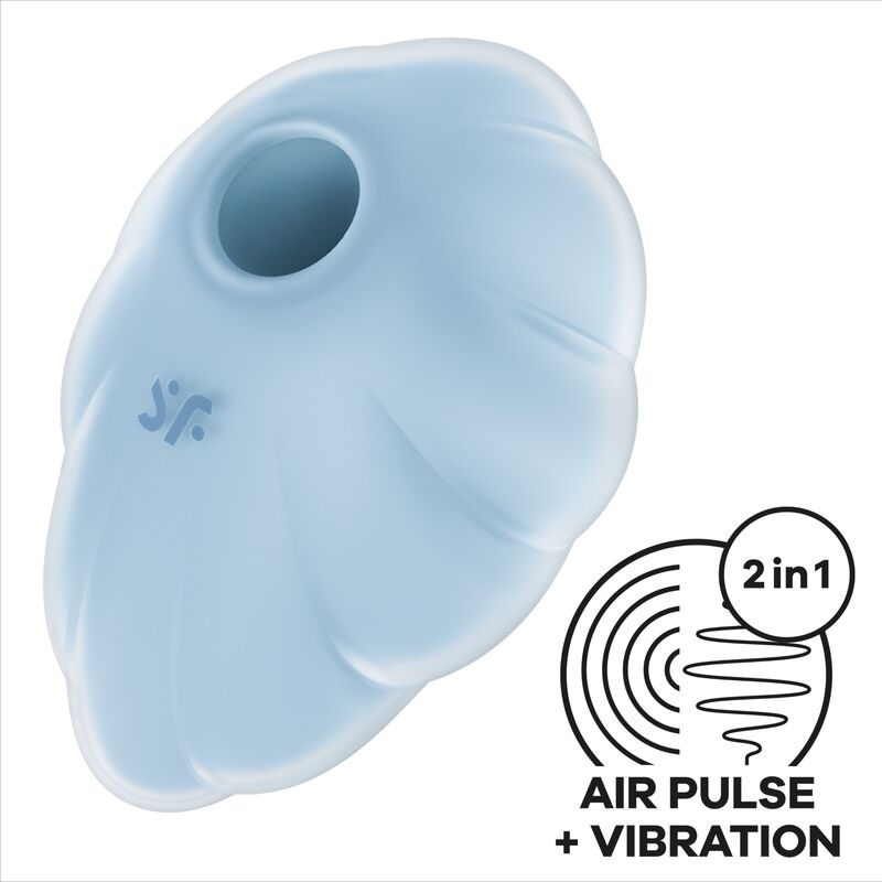 Satisfyer Cloud Dancer Blue - Vibrador Air Pulse