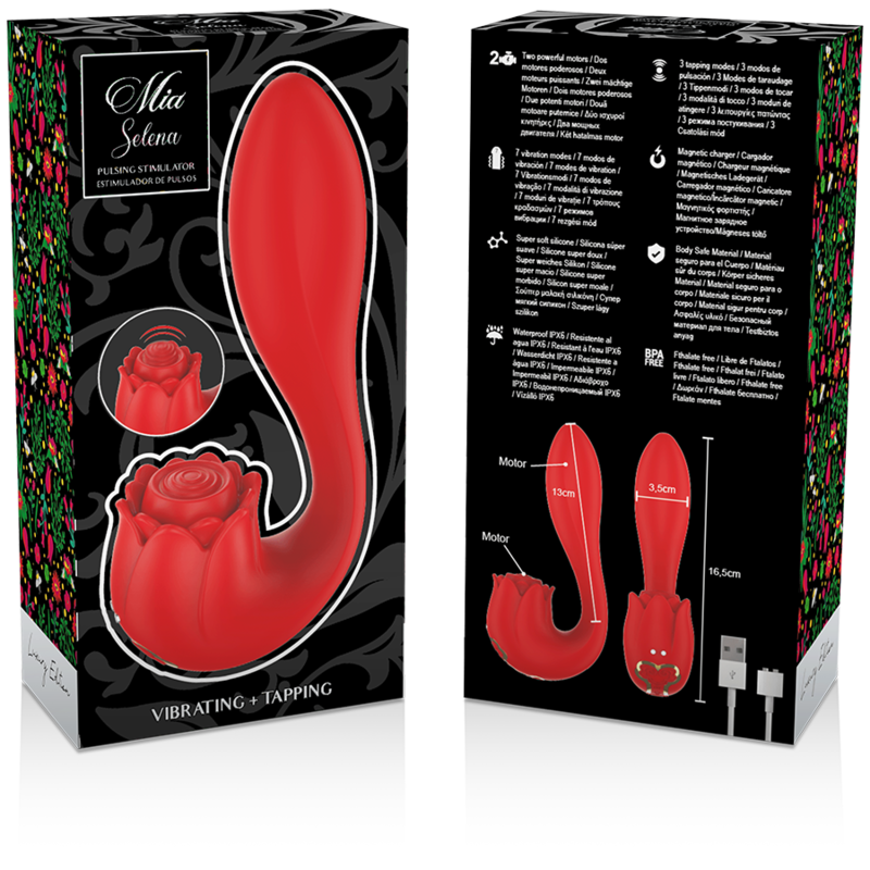 Mia Selena Stimulator - Vibración y Tapping