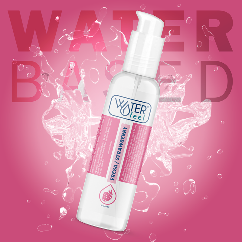 Waterfeel Lubricante Sensual Base de Agua Sabor Fresa 175 ml