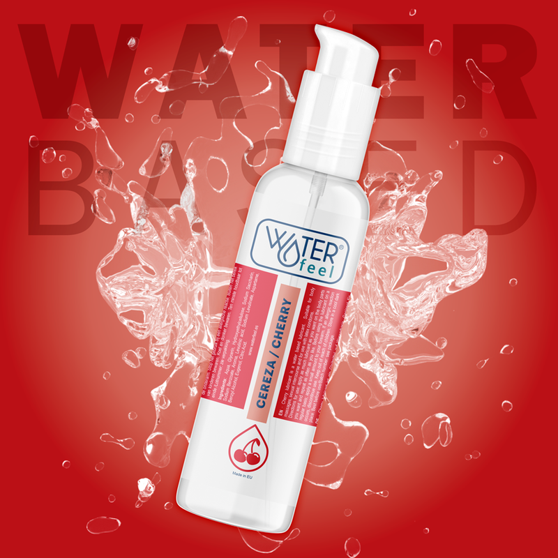 Waterfeel Cherry Lubricant 175 ml - Lubricante con Sabor a Cereza