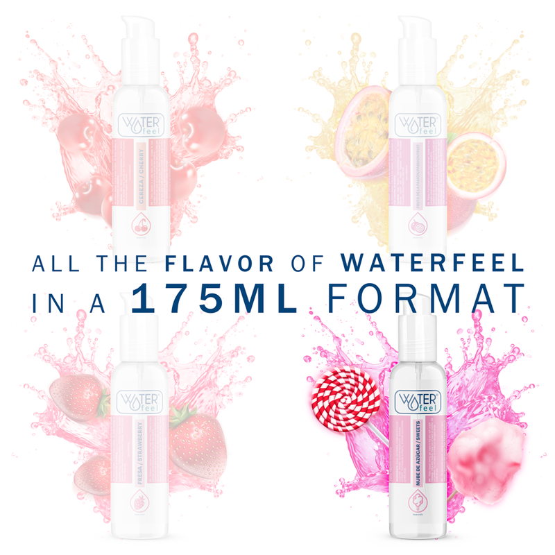 Waterfeel Sugar Cloud Lubricant 175 ml - Lubricante con Sabor