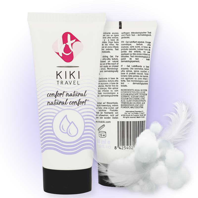 Kikí Travel Gel Deslizante Natural Confort 50ml