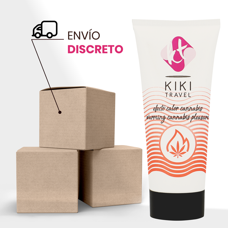 Kikí Travel Cannabis Hot Effect Lubricant 50 ml