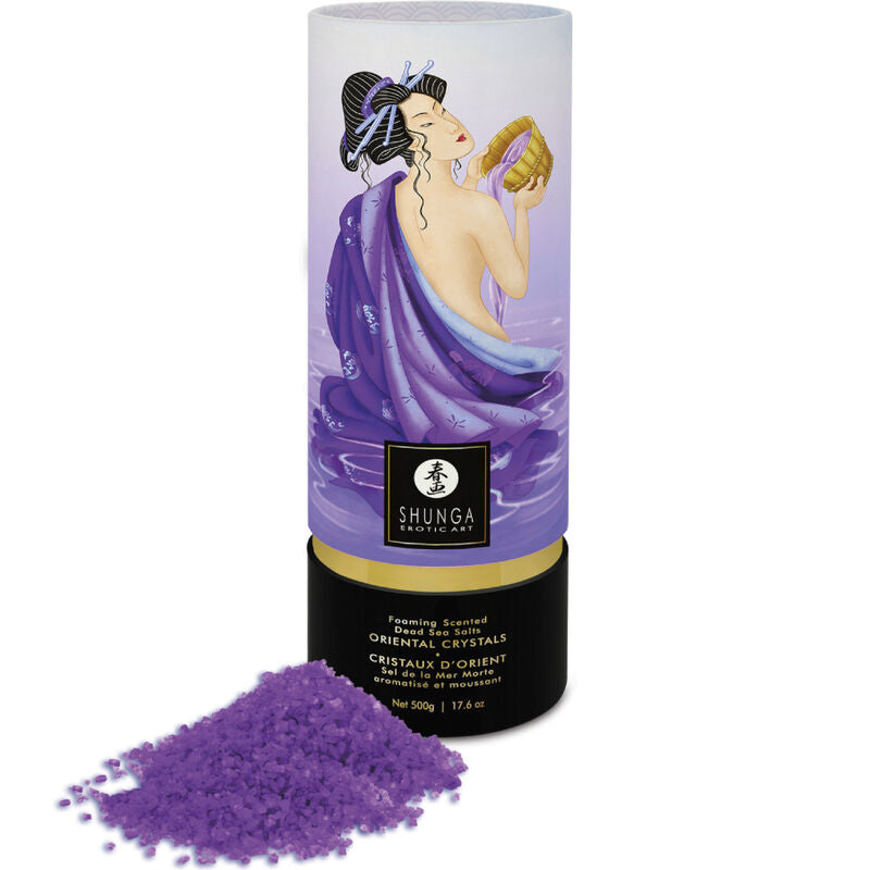 Shunga Exotic Fruits Bath Salts - Sales de Baño Aromáticas