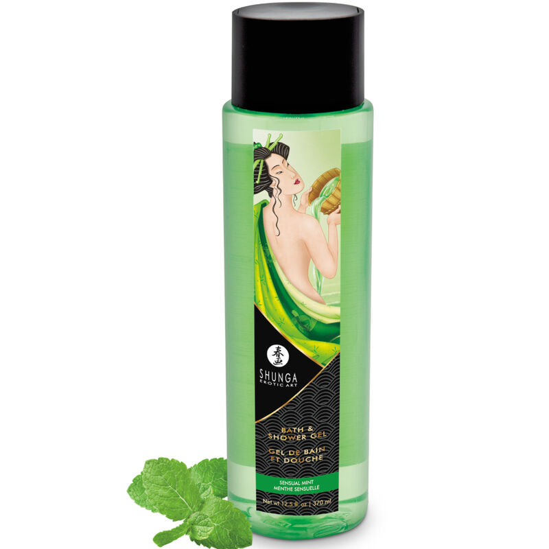 Shunga Bath & Shower Gel Sensual Mint 370 ml