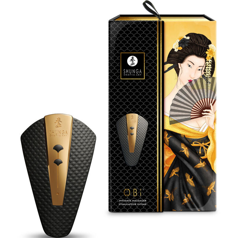 Shunga Obi Intimate Massager Black