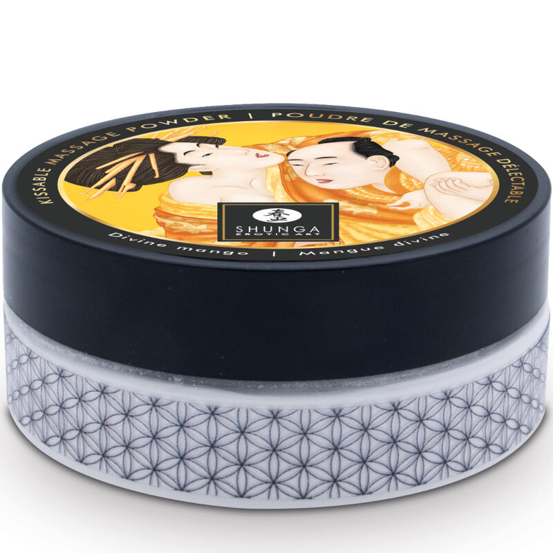 Shunga Edible Massage Powder Kit Aroma Mango