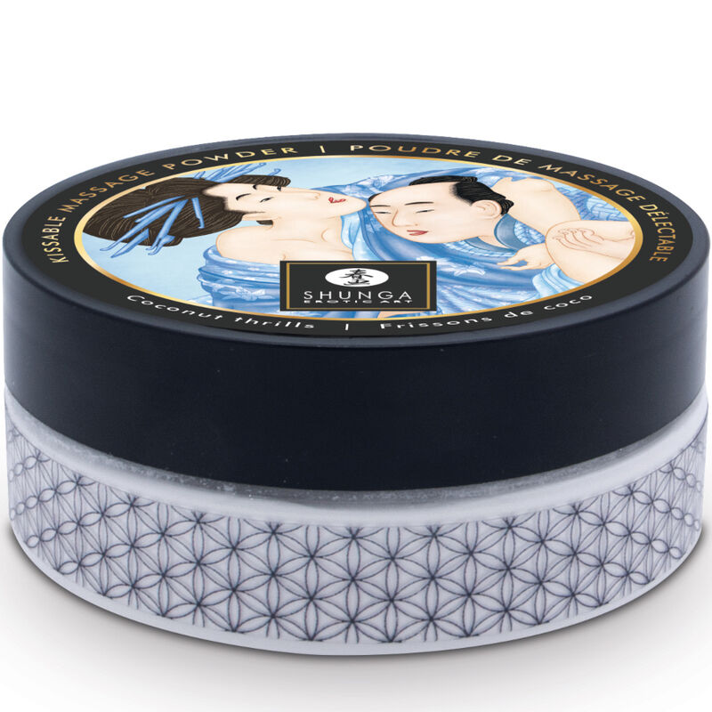 Shunga Edible Coconut Massage Powder Kit