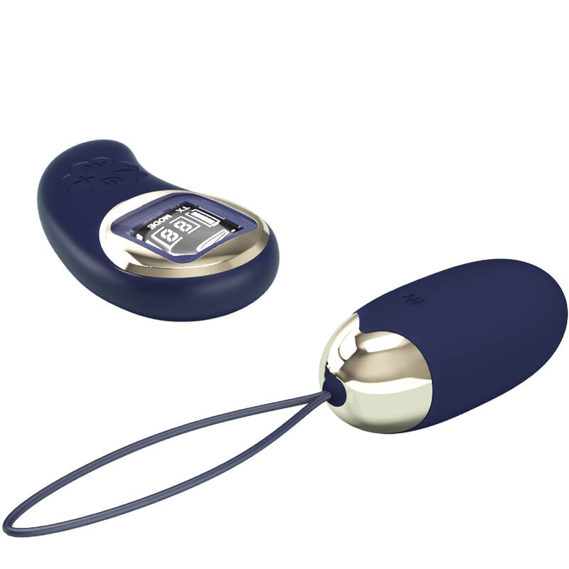 Pretty Love Mina Vibrating Egg Remote Control Blue