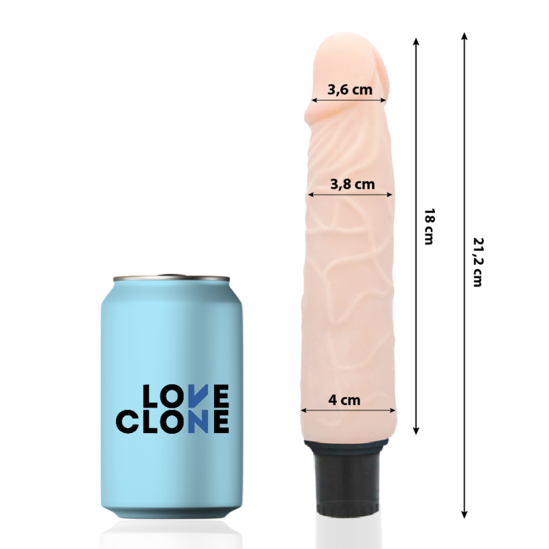 Loveclone Finn Vibrador Autolubricante 21,2 cm