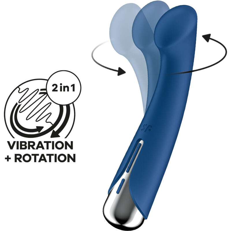 Satisfyer Spinning G-Sport 1 Rotator Vibrator Blue