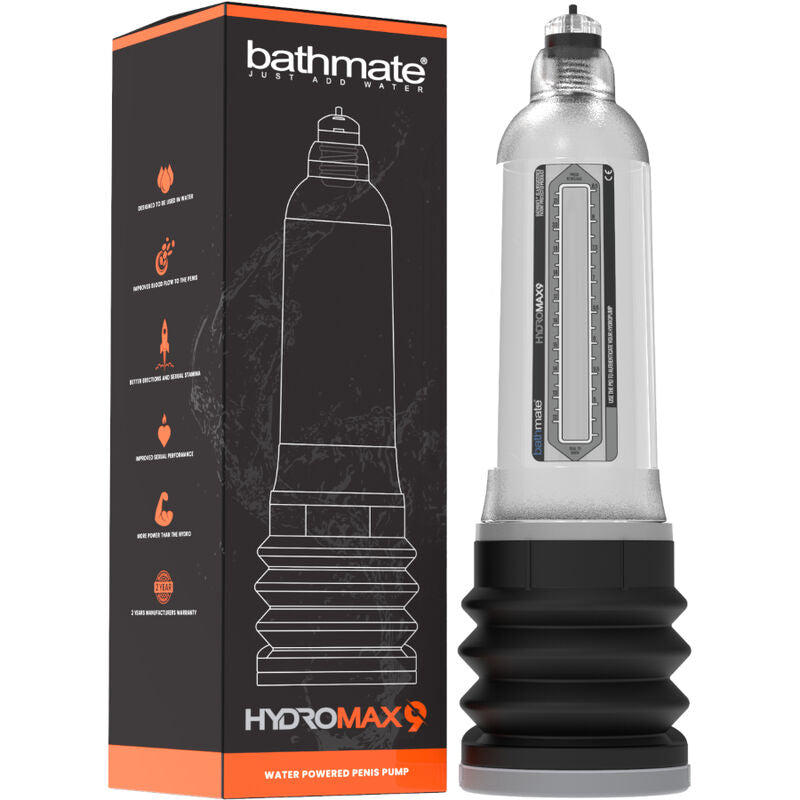 Bathmate Hydromax 9 Transparent - Bomba de Vacío para Hombre
