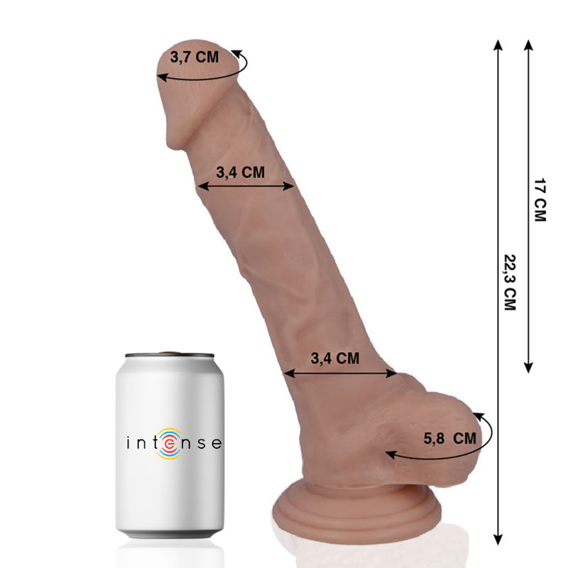 Mr Intense Realistic Cock 22.3 cm - Dildo sin Vibración
