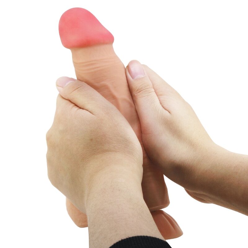 Pretty Love Sliding Skin Series - Dildo Realista con Ventosa y Control Remoto
