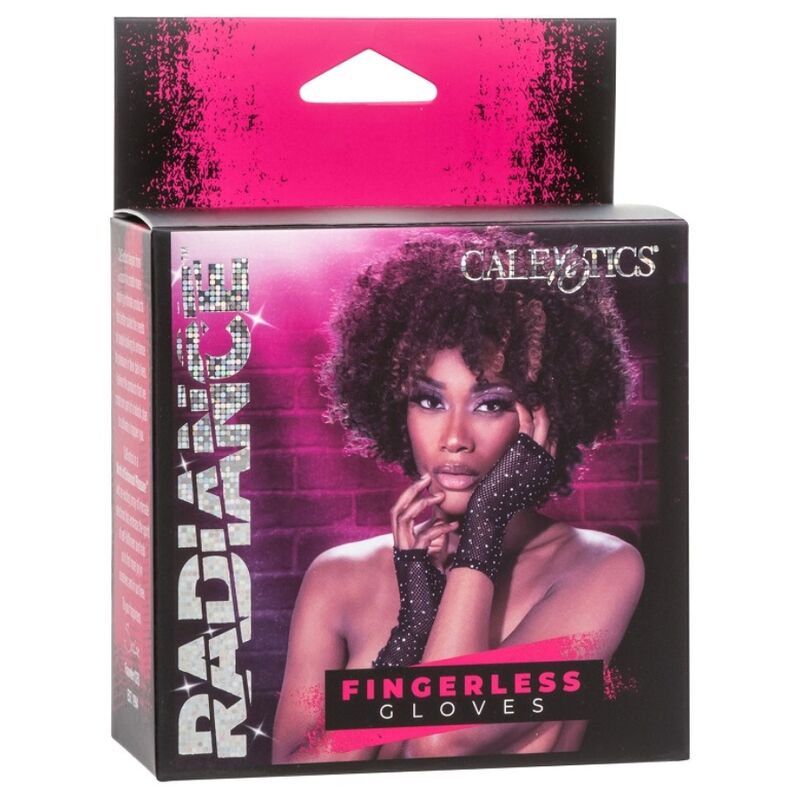 CalExotics Radiance Guantes sin Dedos con Pedrería - Accesorio de Moda Elegante