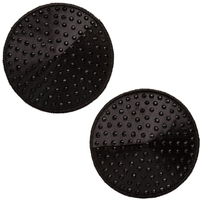 Radiance Round Shape Jewel Nipple Covers - Pasties Reutilizables con Gemas