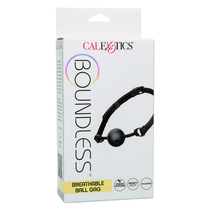 Boundless Breathable Ball Gag - Accesorio BDSM de Diseño Transpirable