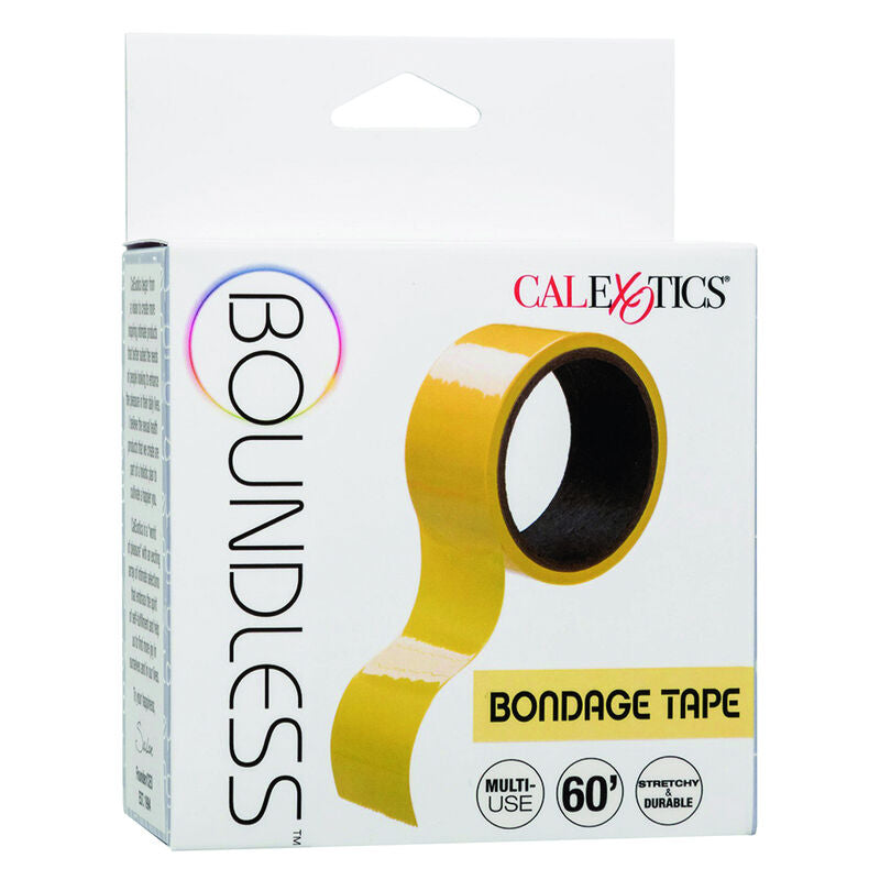 Boundless Bondage Tape Amarilla - Cinta de Bondage Autoadhesiva 60 Pies