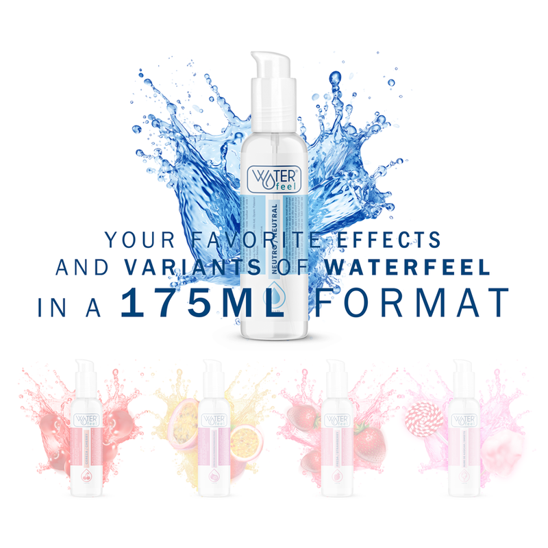 Waterfeel Lubricante Natural 175ml - Base Agua Suave y Sedoso