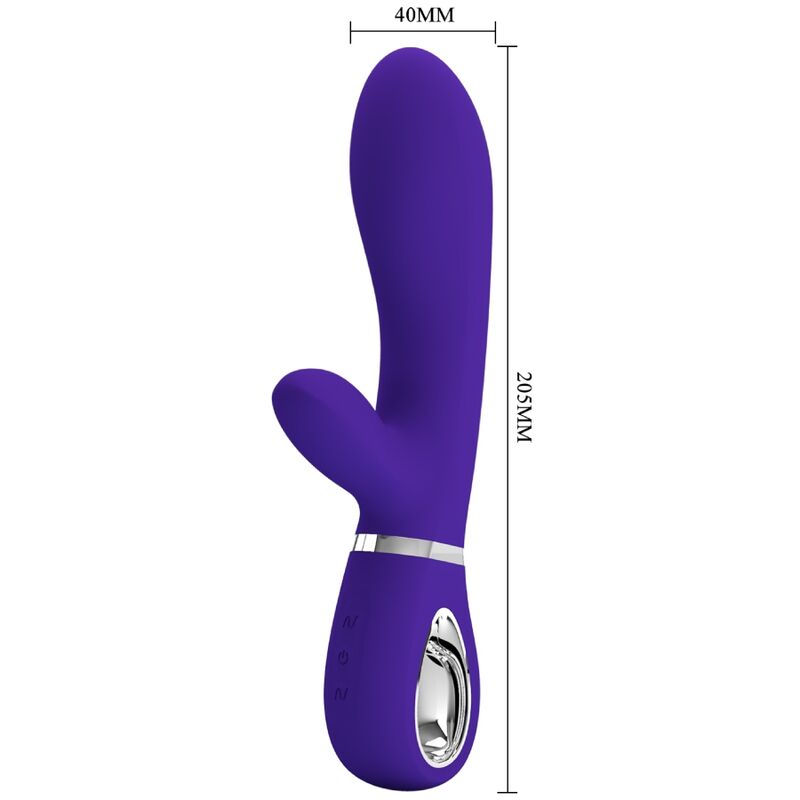 Pretty Love Thomas Vibrador Multifunción Punto G Púrpura