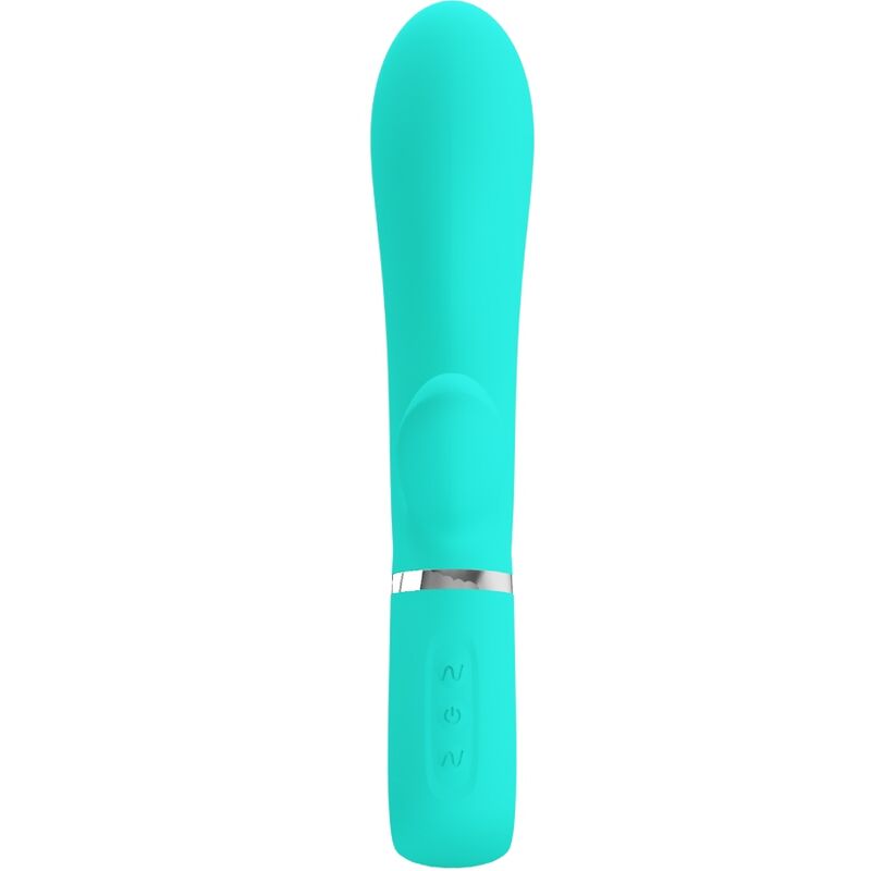 Pretty Love Thomas Vibrador Multifunción Punto G Aqua Green