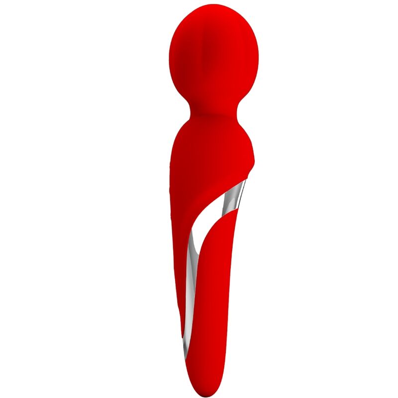 Pretty Love Walter Vibrator Wand Red - Masajeador