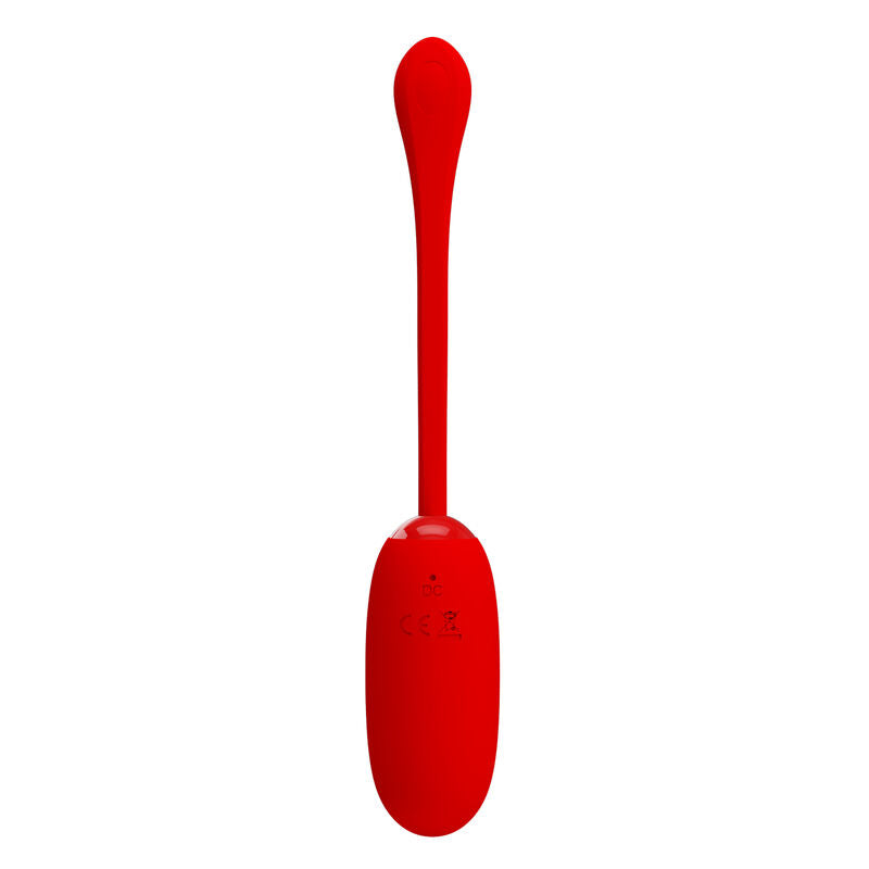 Pretty Love Julius Vibrador Recargable Impermeable Rojo