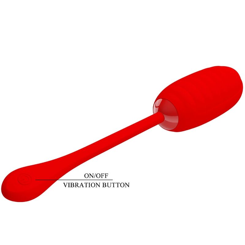 Pretty Love Kirk Vibrador Recargable Rojo