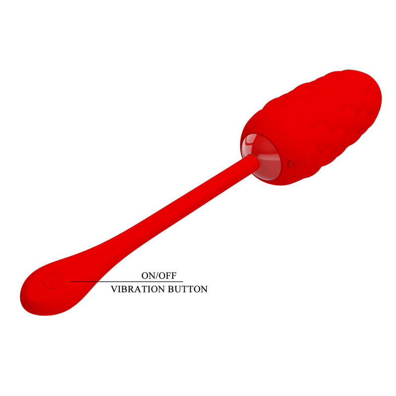 Vibrador Huevo Pretty Love Smart con Textura Marina - Recargable
