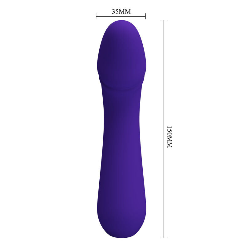 Pretty Love Cetus Vibrador Recargable Púrpura