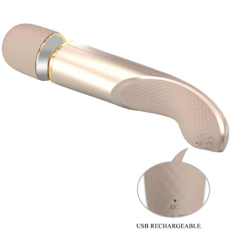 Pretty Love Massager 7 Modos de Vibración Champagne