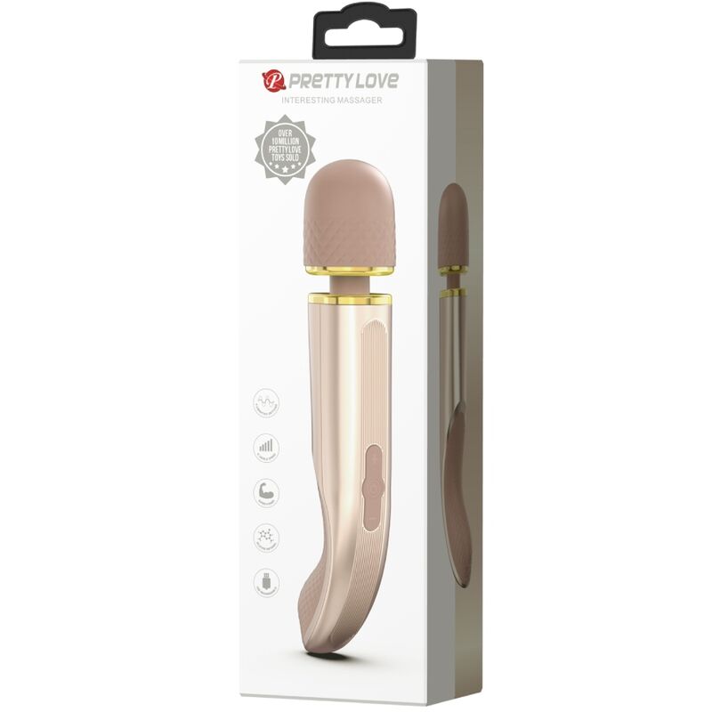 Pretty Love Massager 7 Modos de Vibración Champagne