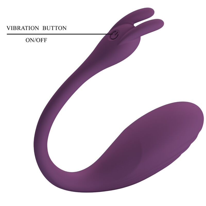 Pretty Love Catalina Vibrador con Control Remoto por App - Púrpura