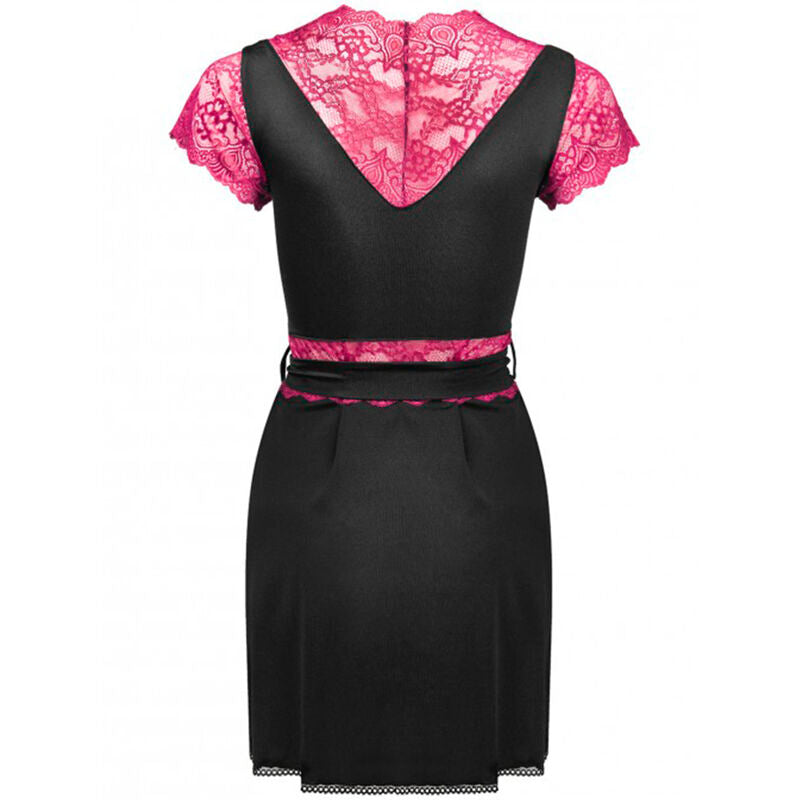 Bata Kimono Kumiko LC 90428 + Braga - Livco Corsetti Fashion Negro L/XL