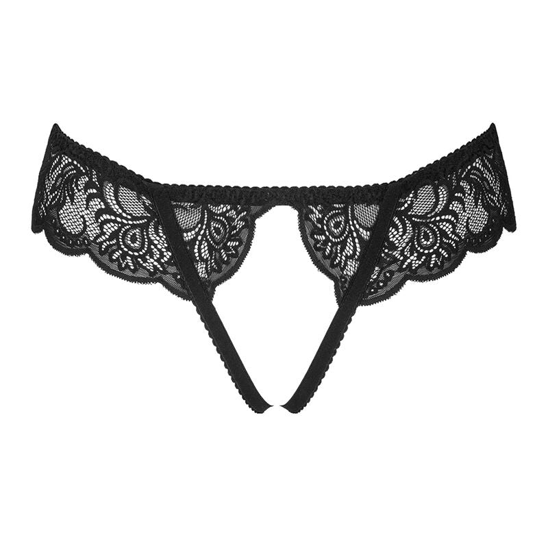 Bragas Brasileñas LivCo Corsetti Fashion Love Story LC 90679 Negras