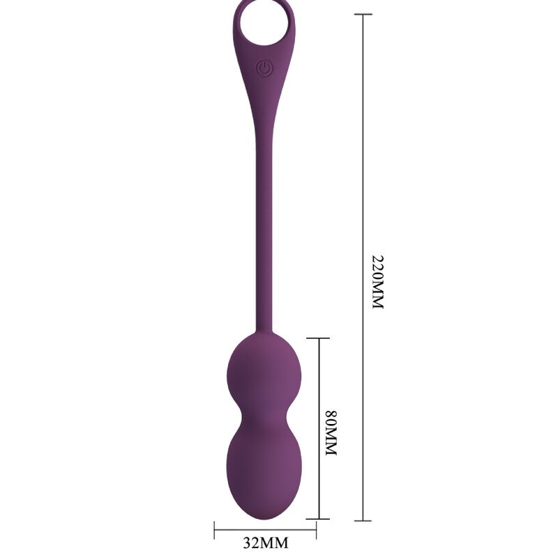 Pretty Love Elvira Kegel Balls con Control Remoto por App