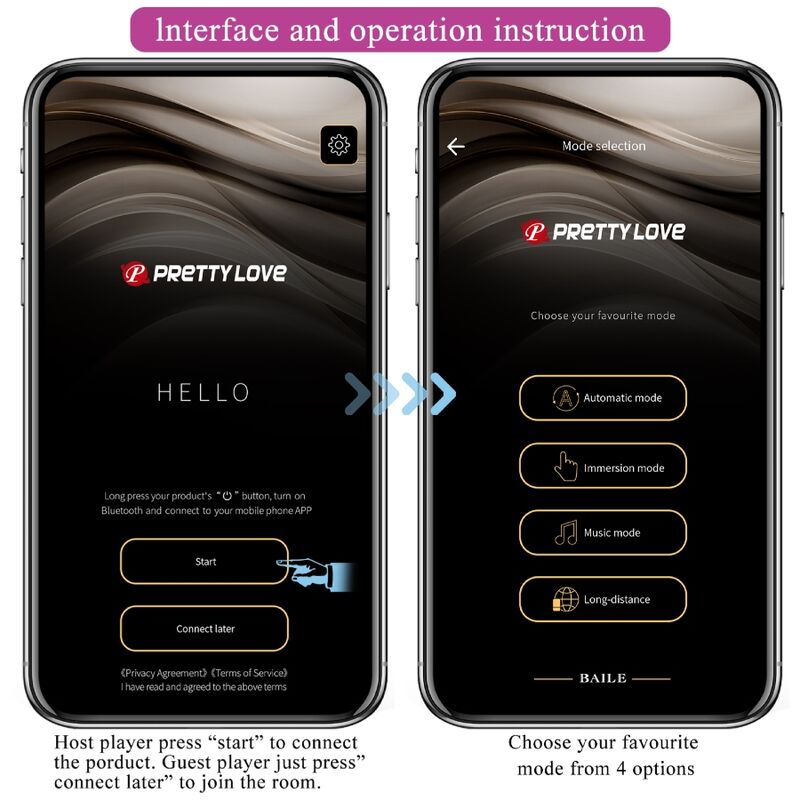 Pretty Love Elvira Kegel Balls con Control Remoto por App