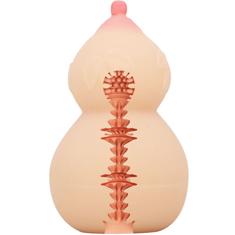 Masturbador Crazy Bull Calabash en Forma de Pecho
