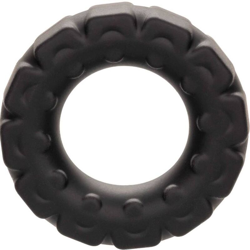 CalExotics Alpha Prolong Tread Ring Black - Anillo de Placer